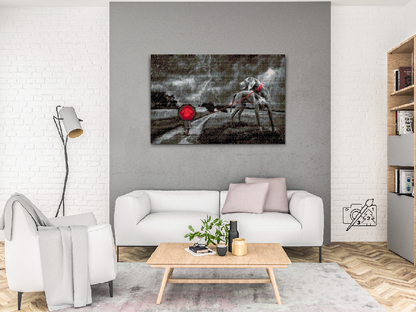Diamond Painting - At gå i regnen