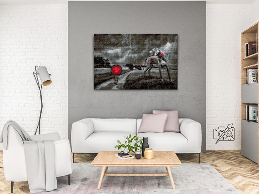 Diamond Painting - At gå i regnen