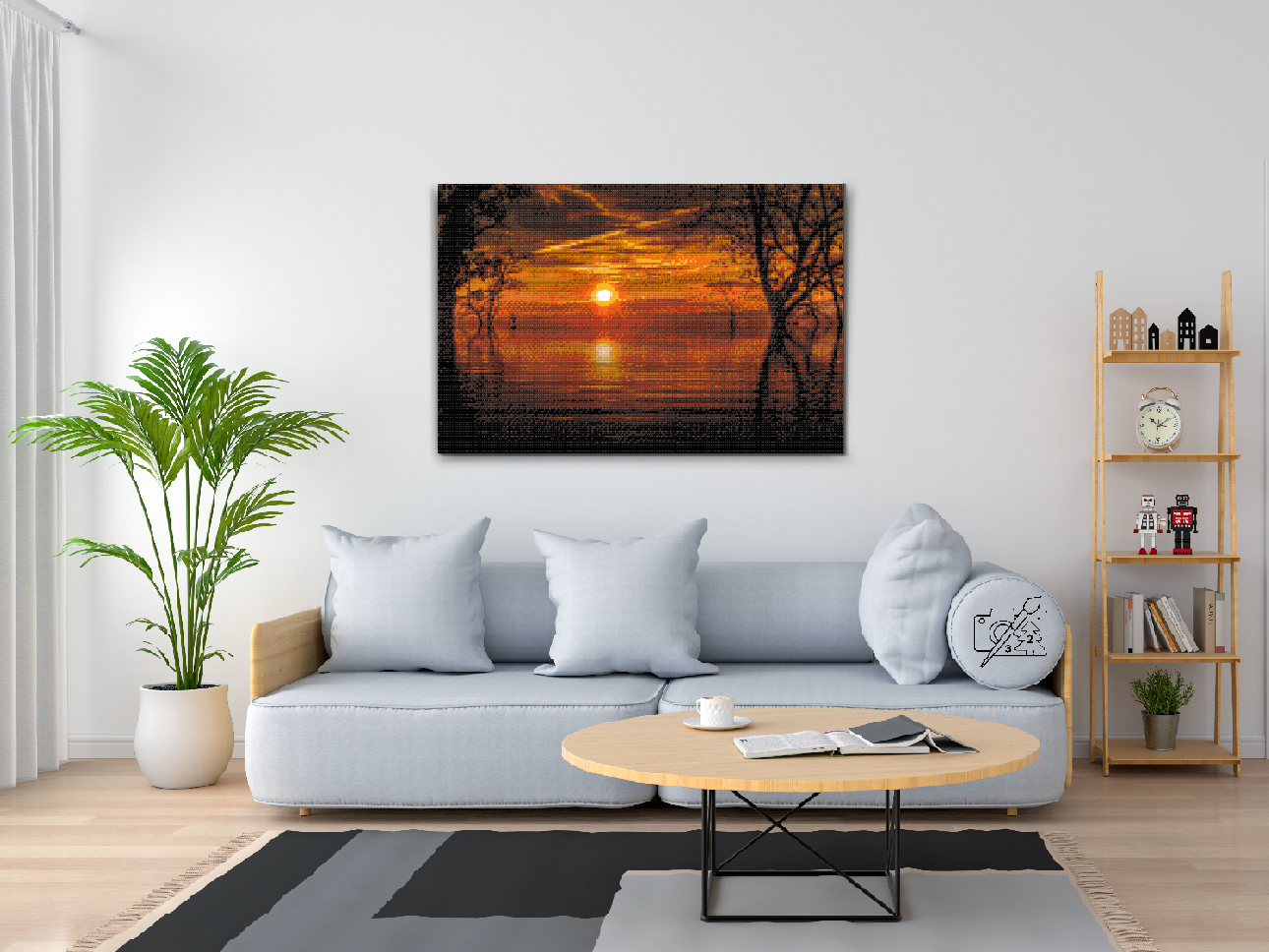 Diamond Painting - Magisk solnedgang