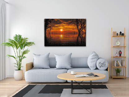 Diamond Painting - Magisk solnedgang