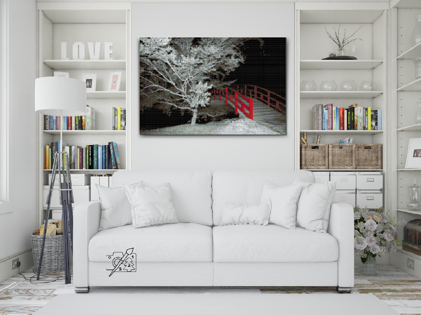 Diamond Painting - Rød Bro