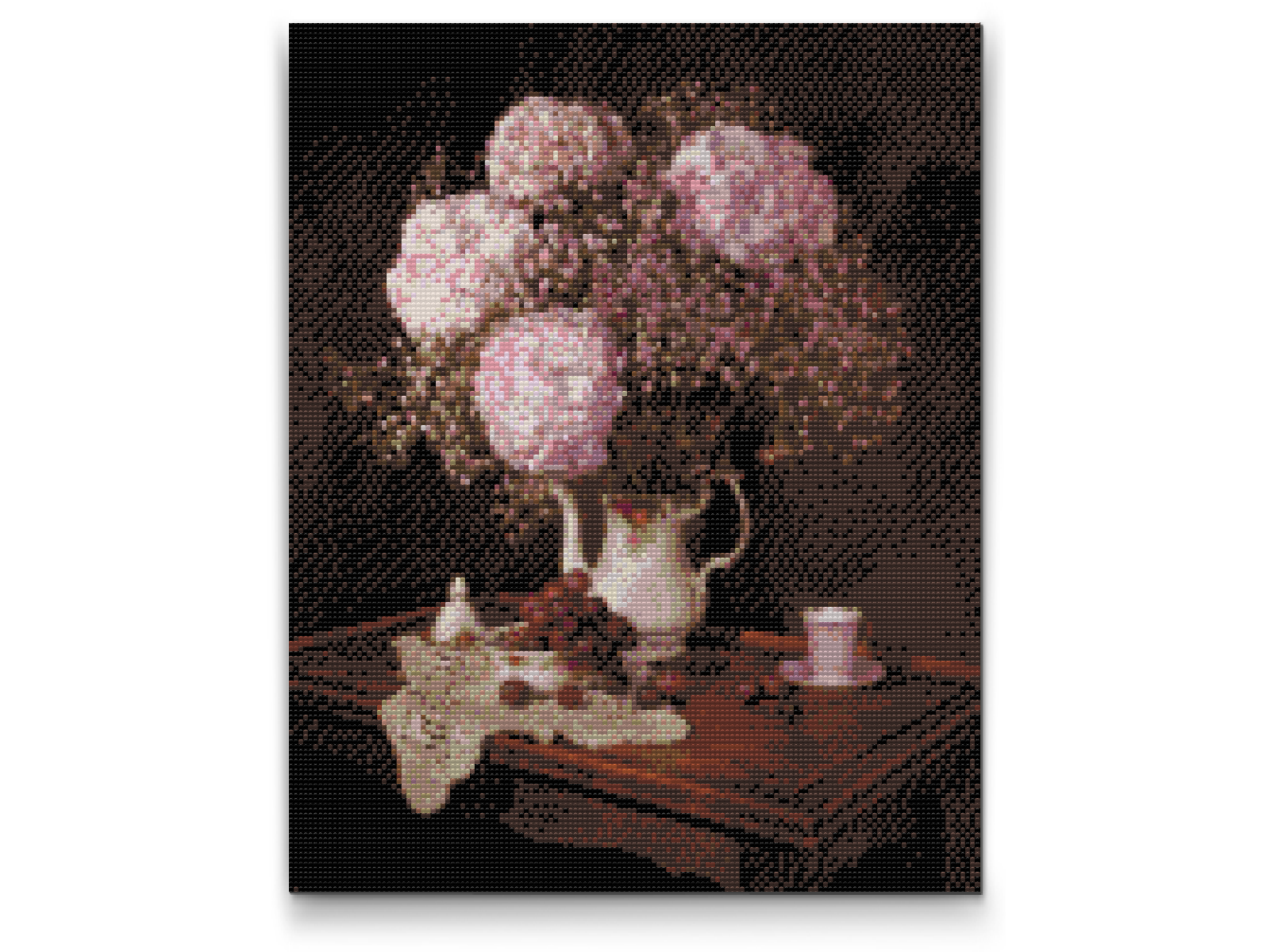 Diamond Painting - Buket hortensiaer