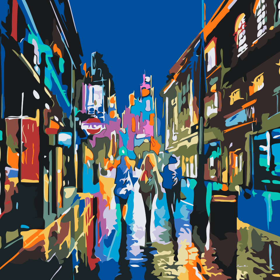 Paint by Numbers - Kvinder i byen