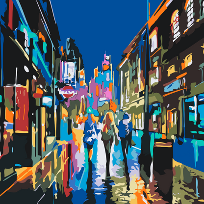 Paint by Numbers - Kvinder i byen