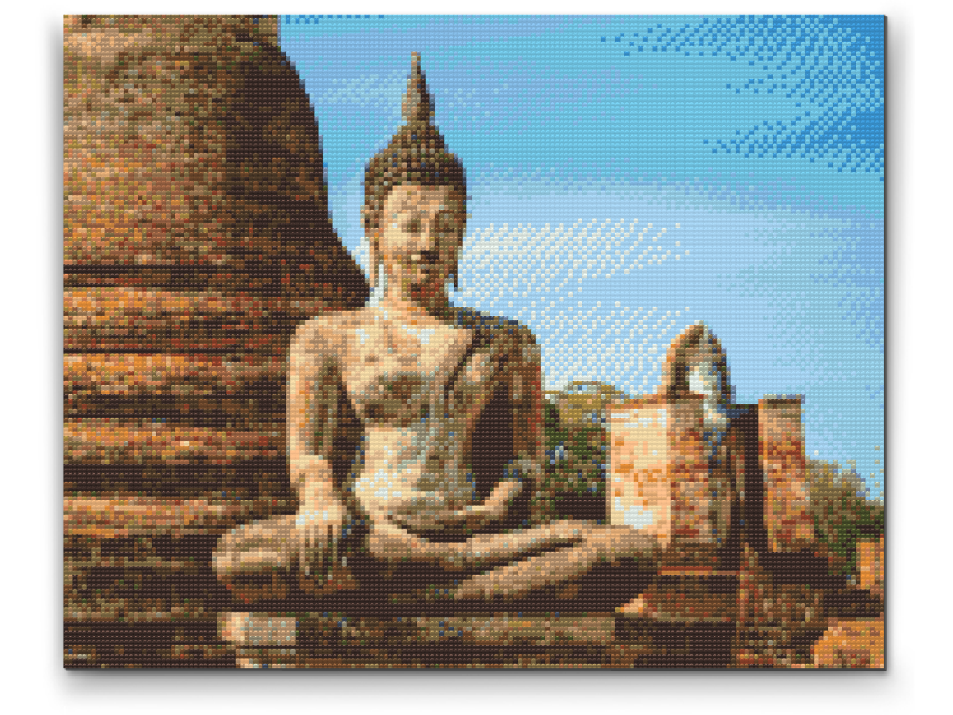 Diamond Painting - Buddha-statue