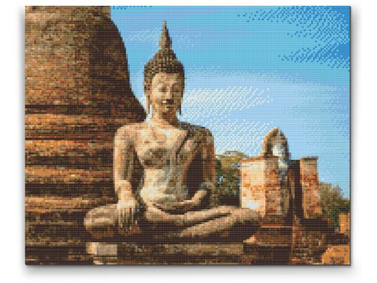 Diamond Painting - Buddha-statue