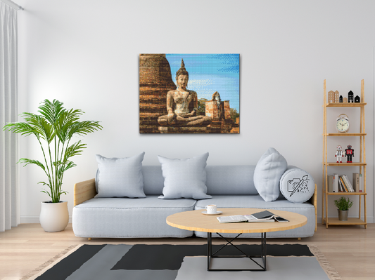 Diamond Painting - Buddha-statue