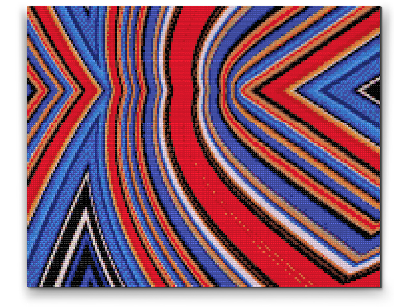Diamond Painting - Abstrakt baggrund