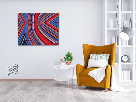 Diamond Painting - Abstrakt baggrund