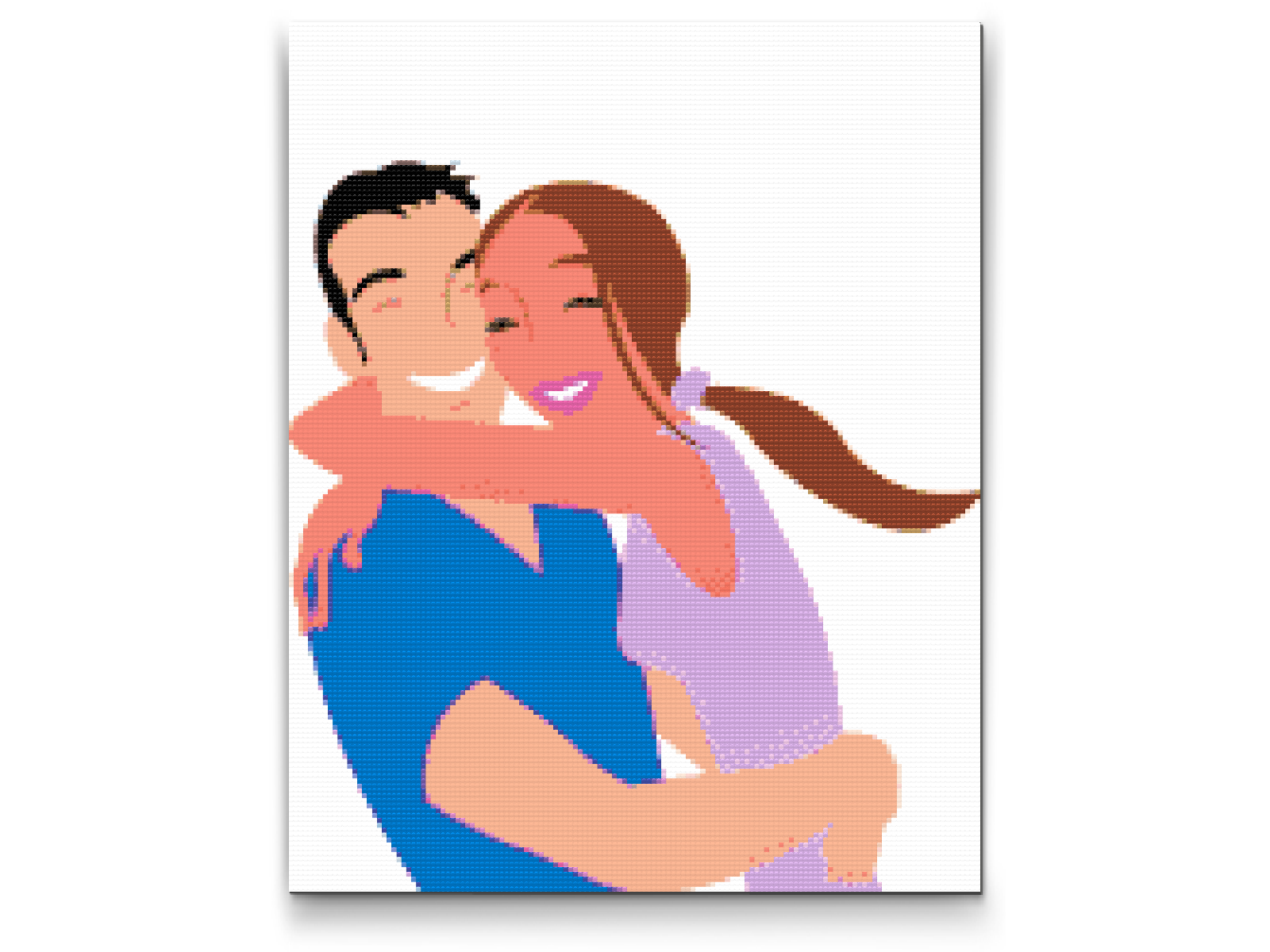 Diamond Painting - Lykkeligt par