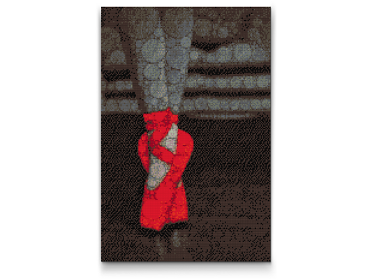Diamond Painting - Røde Ballerinaer