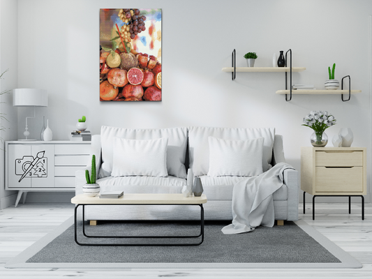 Diamond Painting - Kokos og frugter