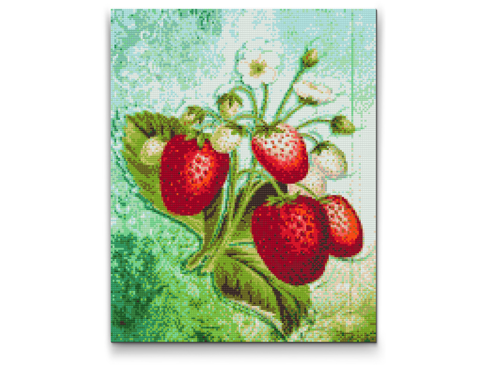 Diamond Painting - Jordbærsæsonen