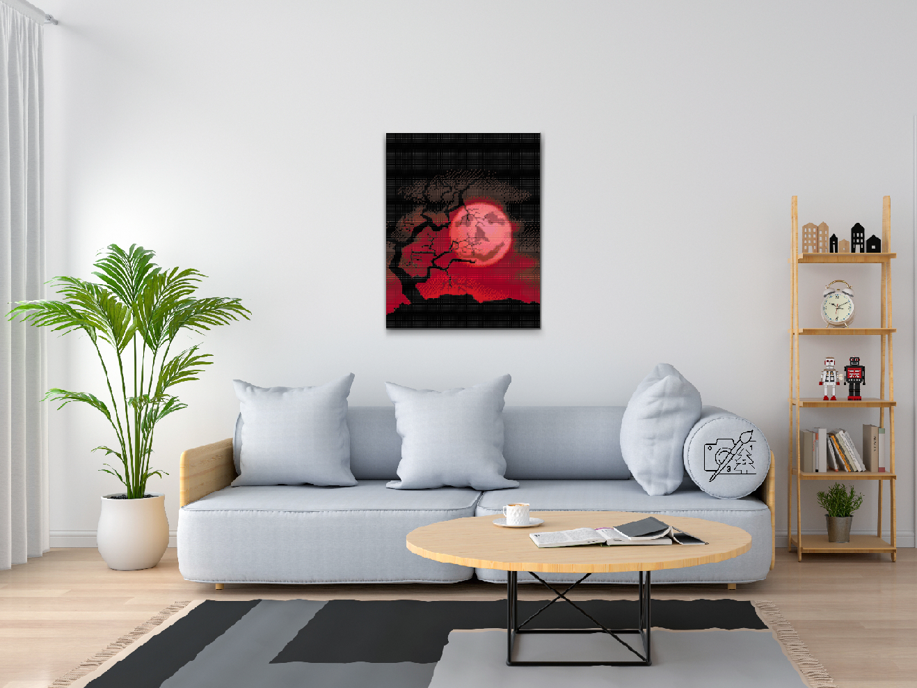 Diamond Painting - Spooky Moon 2