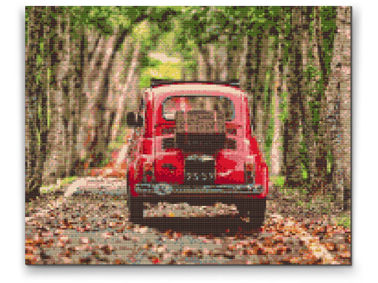 Diamond Painting - Fiat 500