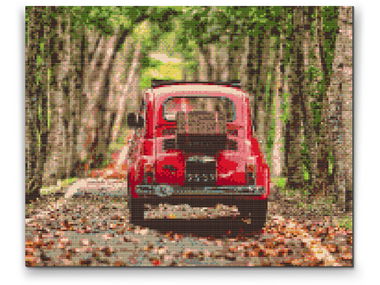Diamond Painting - Fiat 500