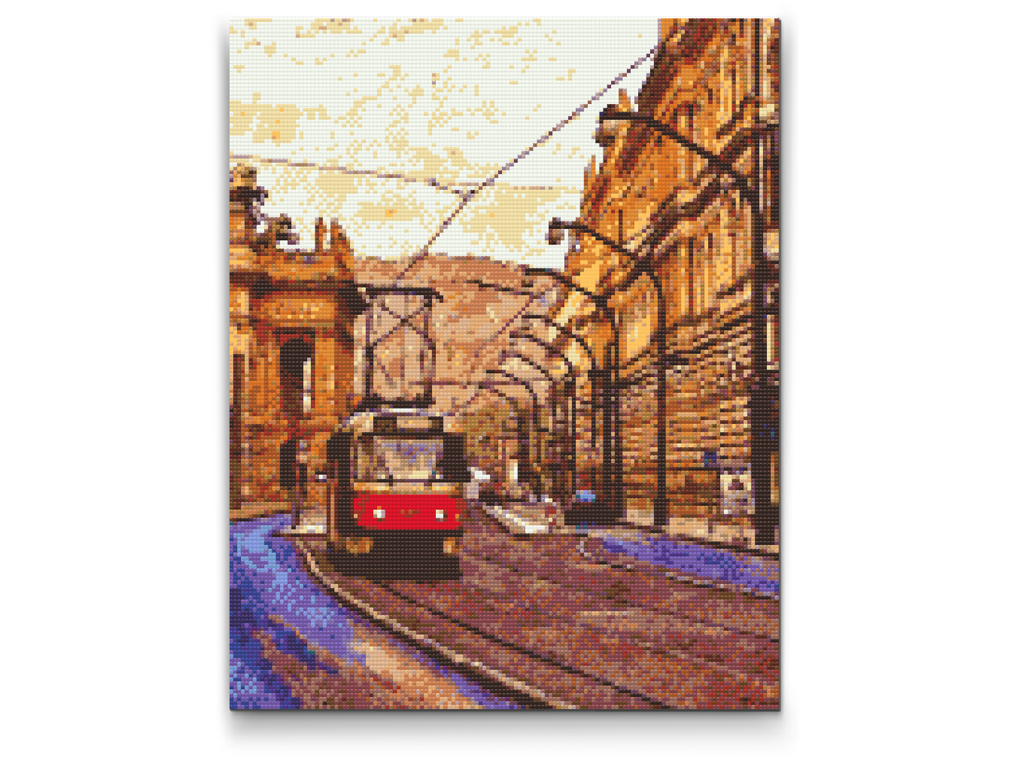 Diamond Painting - Prag Sporvogn