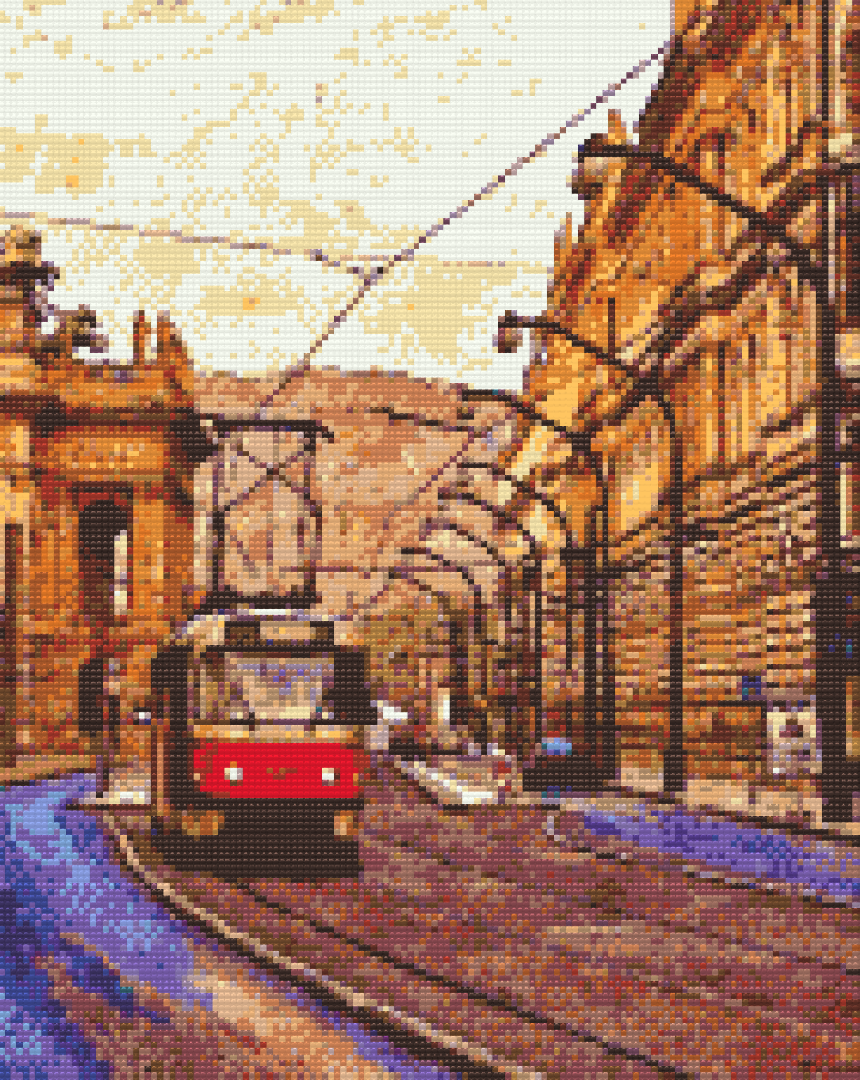 Diamond Painting - Prag Sporvogn