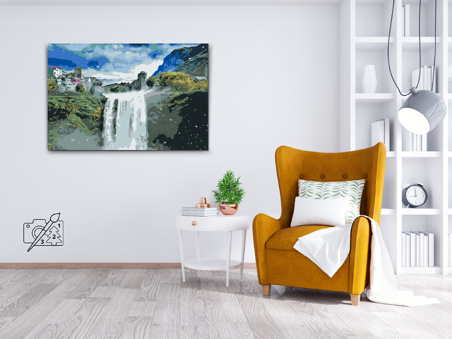 Paint by Numbers - Vandfald