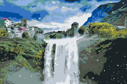 Paint by Numbers - Vandfald