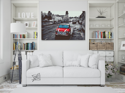 Diamond Painting - Minicooper på vejen