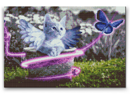 Diamond Painting - Killing med vinger
