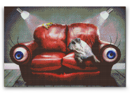 Diamond Painting - Sofahund