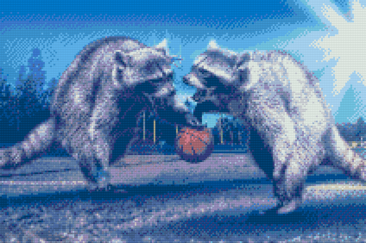 Diamond Painting - Dyre basketball