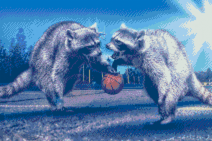 Diamond Painting - Dyre basketball