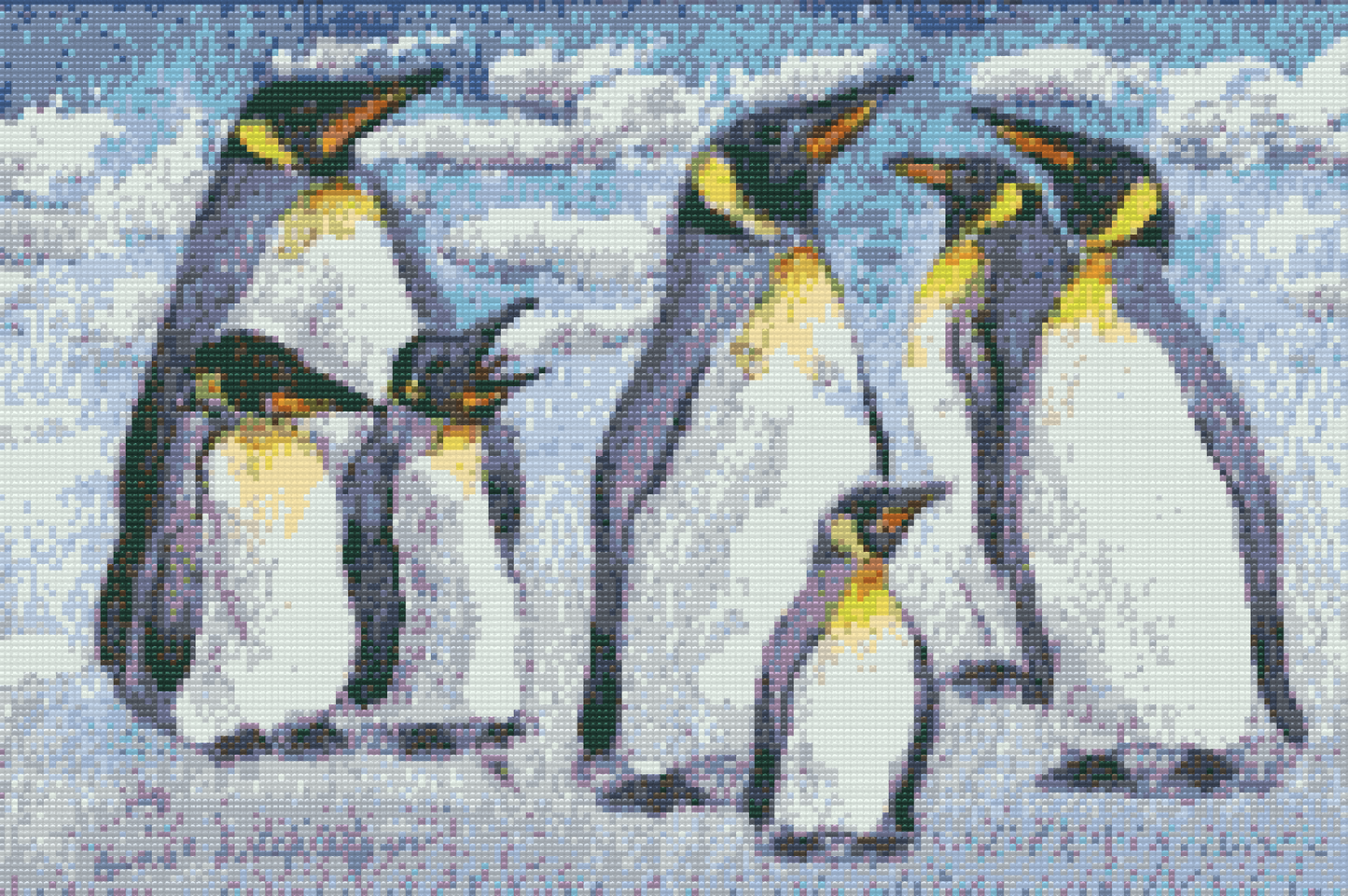 Diamond Painting - Pingviner