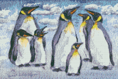 Diamond Painting - Pingviner