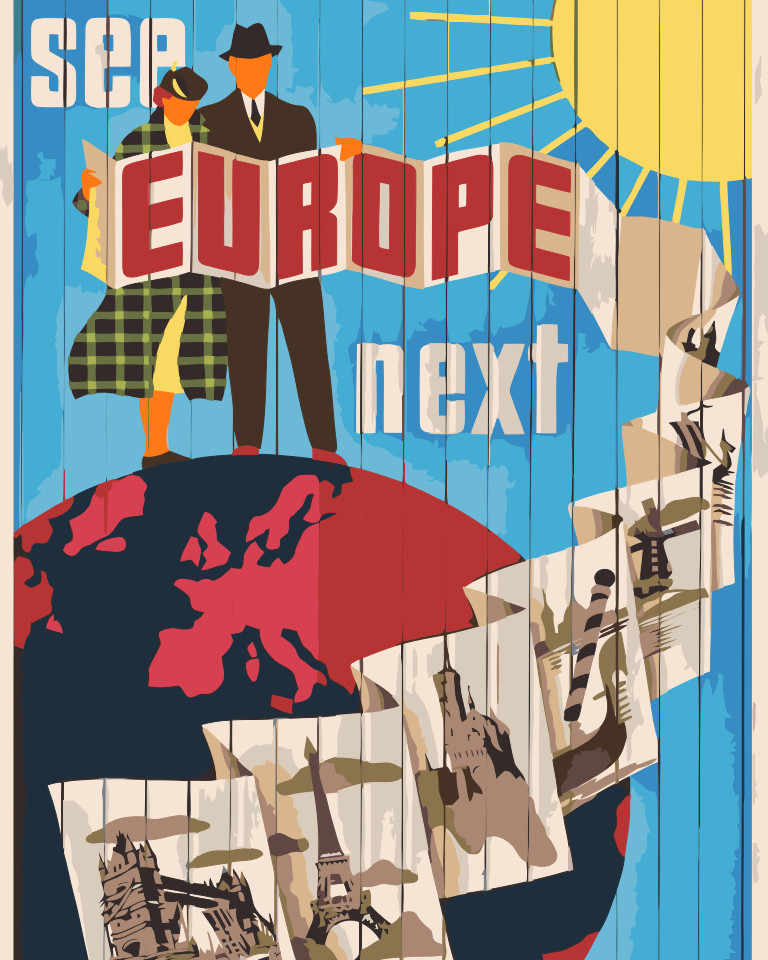 Paint by Numbers - Rejser rundt i Europa