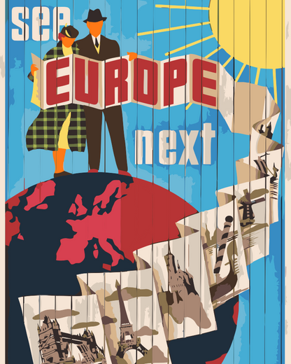 Paint by Numbers - Rejser rundt i Europa