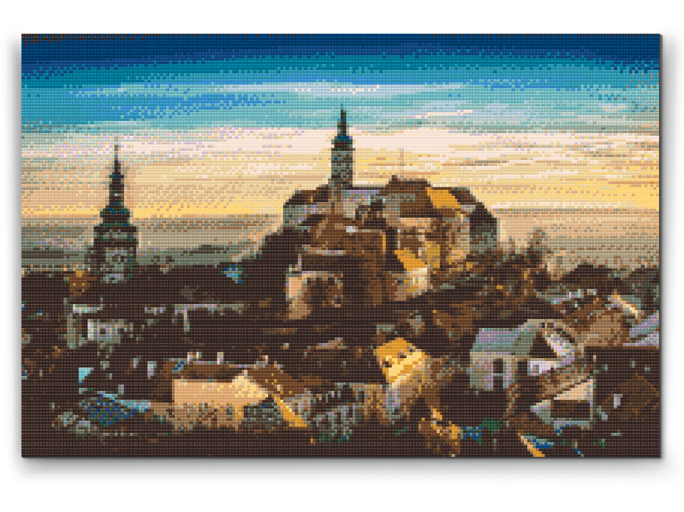 Diamond Painting - Mikulov, Tjekkiet