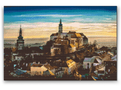 Diamond Painting - Mikulov, Tjekkiet