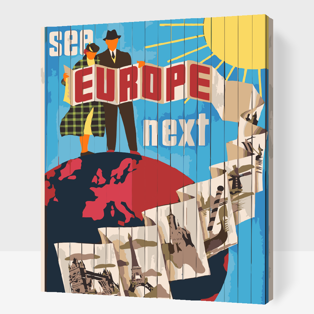 Paint by Numbers - Rejser rundt i Europa