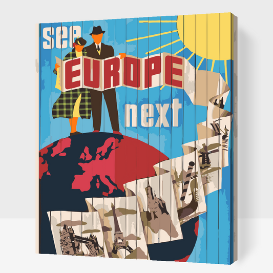 Paint by Numbers - Rejser rundt i Europa