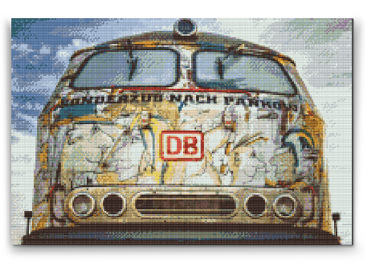 Diamond Painting - Deutsche Bahn-tog