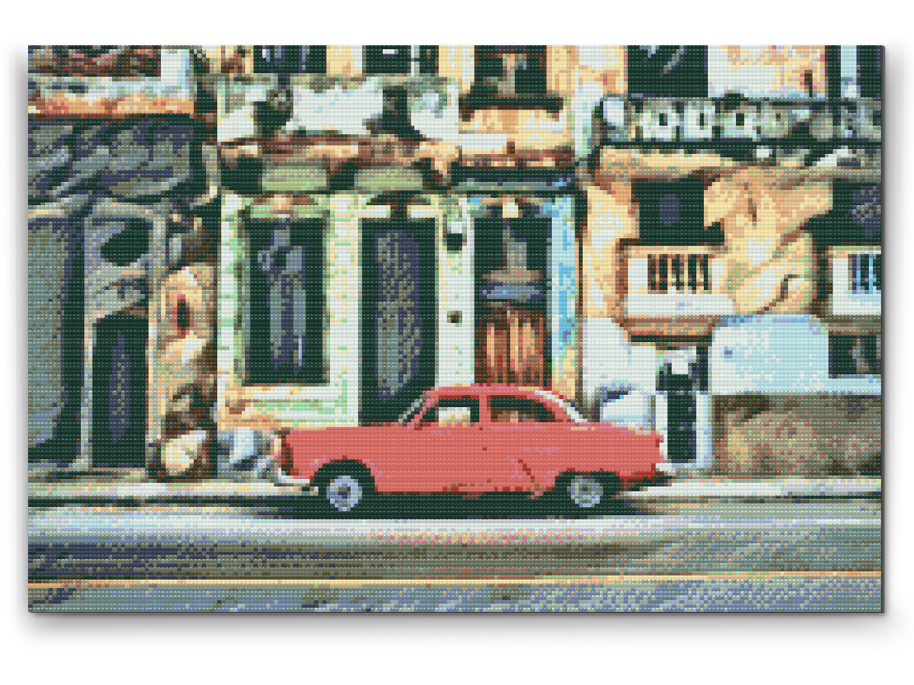 Diamond Painting - At rejse rundt i Cuba i bil