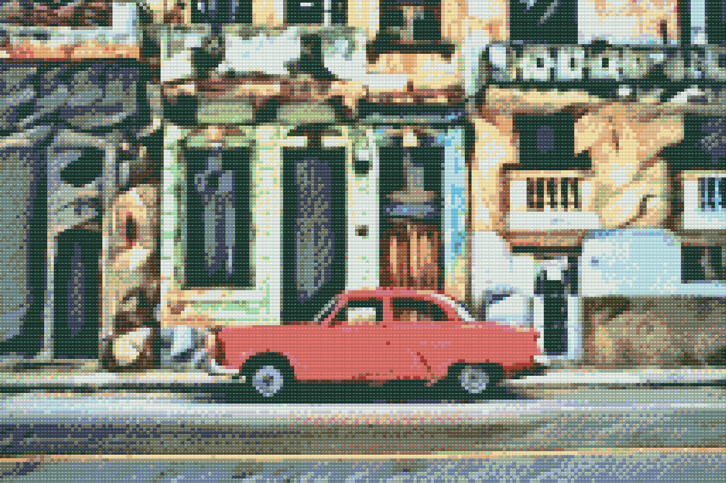 Diamond Painting - At rejse rundt i Cuba i bil