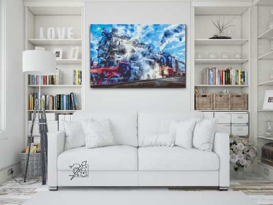 Diamond Painting - Lokomotiv