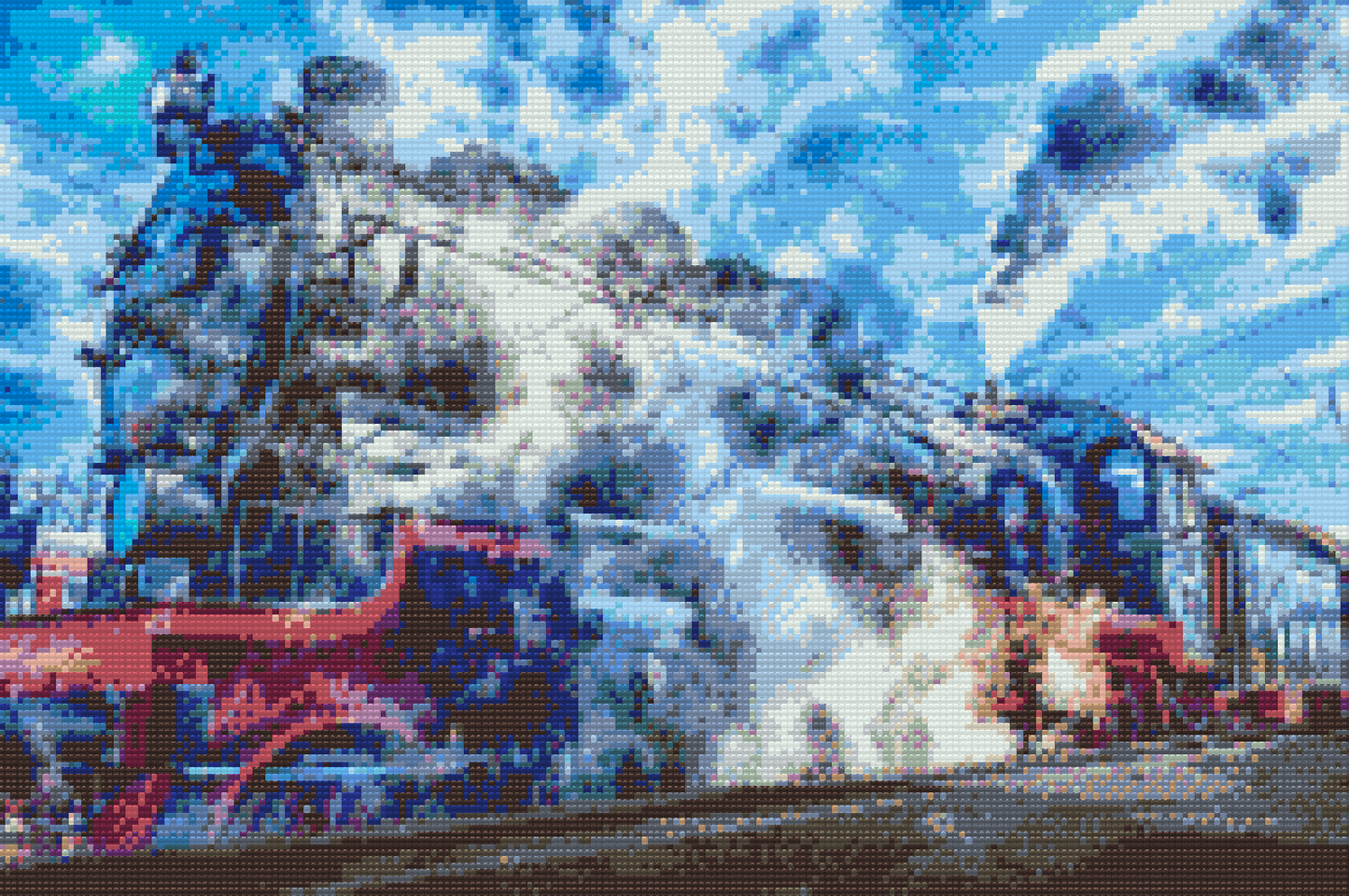 Diamond Painting - Lokomotiv