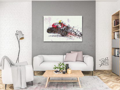 Diamond Painting - Rasende Ridt