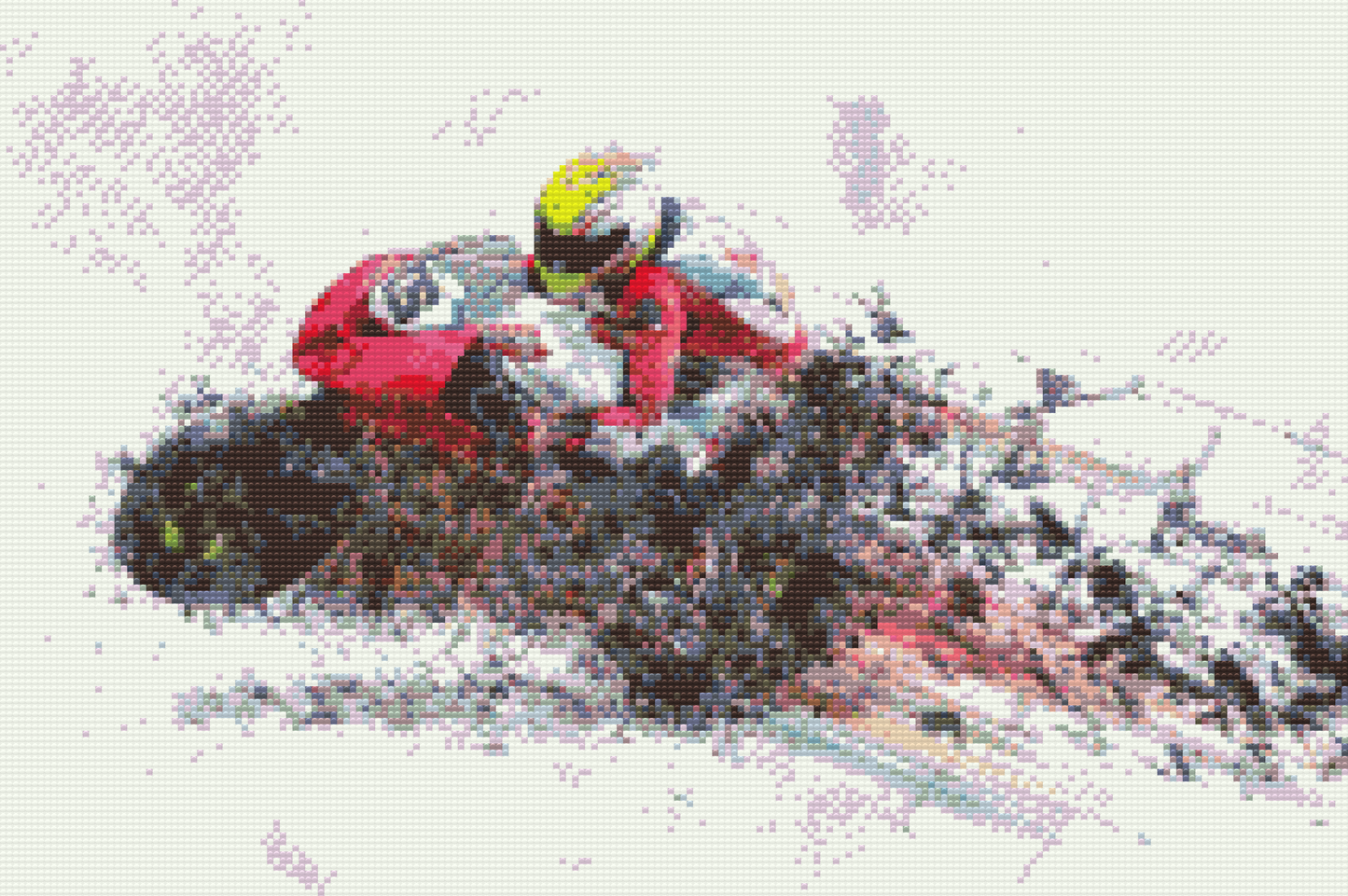 Diamond Painting - Rasende Ridt