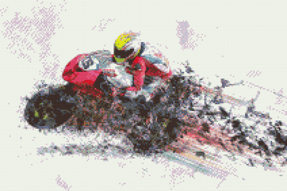 Diamond Painting - Rasende Ridt