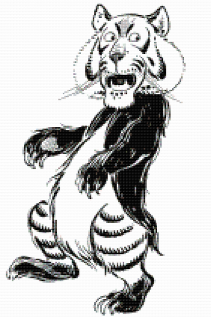 Diamond Painting - B/W Lion