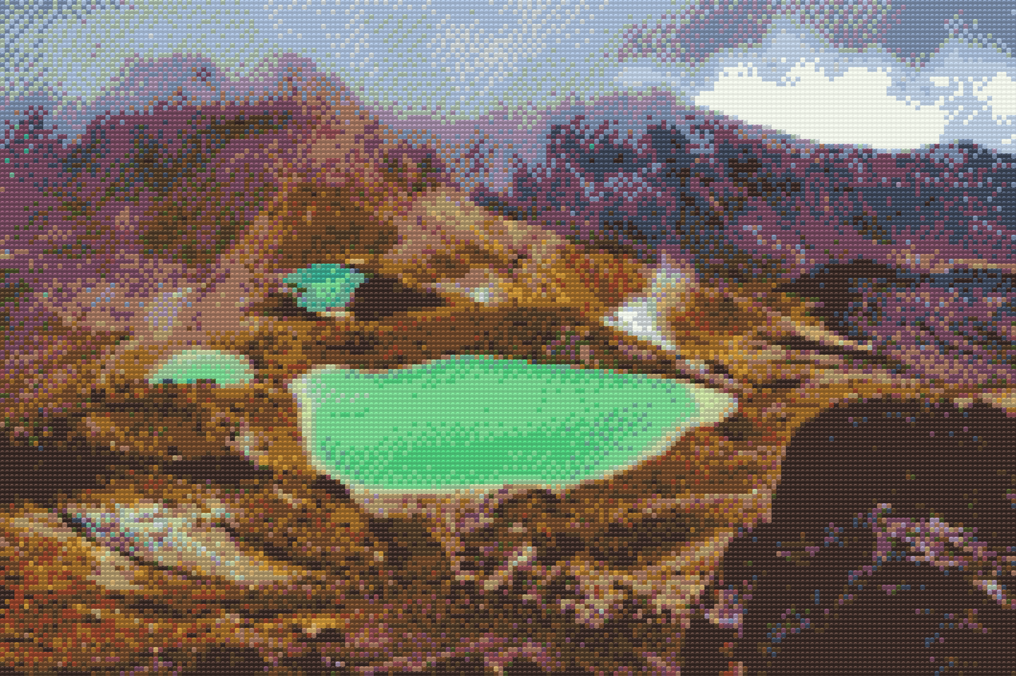 Diamond Painting - Tongariro Nationalpark