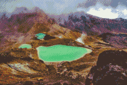 Diamond Painting - Tongariro Nationalpark