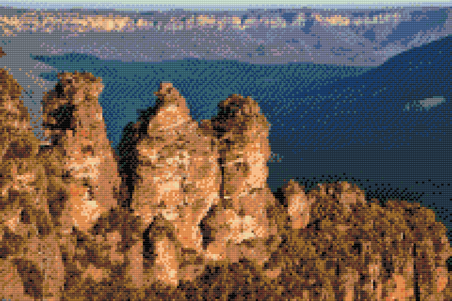 Diamond Painting - Blue Mountains, Australien