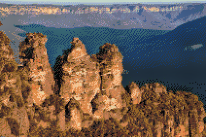 Diamond Painting - Blue Mountains, Australien